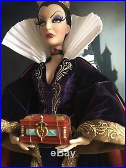 LIMITED EDITION Disney Evil Queen 17 Doll Snow White 80th Anniversary LE 4000