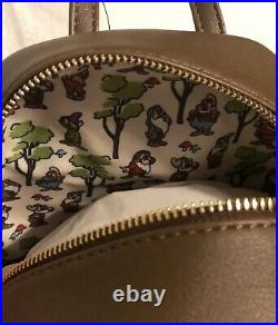 LOUNGEFLY NWT DEC SNOW WHITE/EVIL QUEEN BACKPACK RE-Release NWT Good vs Evil