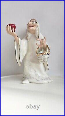 Lenox Disney Showcase Try An Apple Dearie Snowwhite Witch Figure