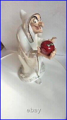 Lenox Disney Showcase Try An Apple Dearie Snowwhite Witch Figure