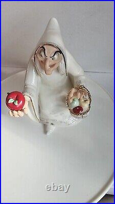 Lenox Disney Showcase Try An Apple Dearie Snowwhite Witch Figure