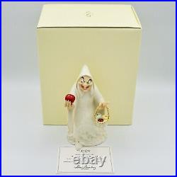 Lenox Disney Showcase Try An Apple Dearie Which Hag From Snow White NEW W COA