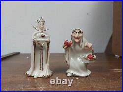 Lenox Snow White Evil Queen & Wonderfully Wicked Salt & Pepper Figurine Shakers
