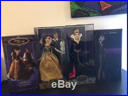 Limited Edition Disney Snow White Prince Charming And Evil Queen Dolls