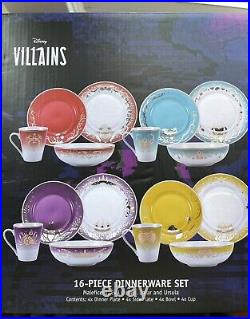 Limited Edition Disney Villain China-Maleficent, Evil Queen, Jafar and Ursula