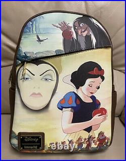 Loungefly DEC Snow White Mini Backpack LE-Exclusive-IN HAND! AWESOME BAG RARE