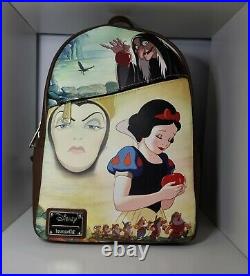Loungefly DISNEY DEC SNOW WHITE EVIL QUEEN SOLD OUT Mini Backpack BNWT