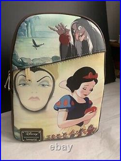 Loungefly Dec Snow White/evil Queen Backpack