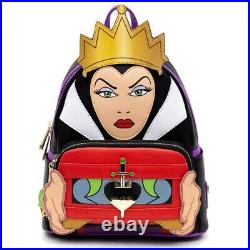 Loungefly Disney Snow White And The Seven Dwarfs Evil Queen Cosplay Backpack