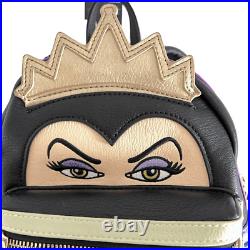Loungefly Disney Snow White And The Seven Dwarfs Evil Queen Mini Backpack Bag
