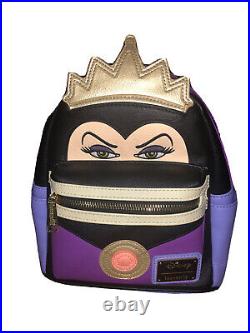 Loungefly Disney Snow White And The Seven Dwarfs Evil Queen Mini Backpack New