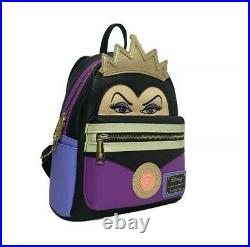 Loungefly Disney Snow White And The Seven Dwarfs Evil Queen Mini Backpack Rare