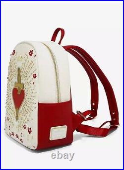 Loungefly Disney Snow White Evil Queen Heart box Mini Backpack