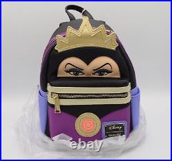 Loungefly Disney Snow White Evil Queen Mini Backpack New With Tags
