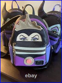 Loungefly Disney Snow White Evil Queen Mini Backpack New withtag