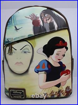 Loungefly Disney Snow White Evil Queen Old Hag Exclusive Mini Backpack NWT