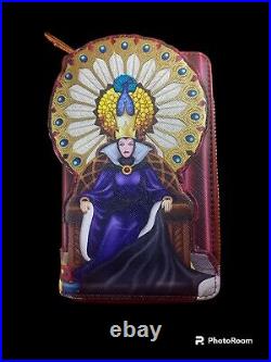 Loungefly Disney Snow White Evil Queen Throne Crossbody Bag Halloween Time