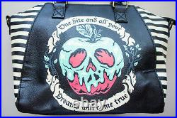 Loungefly Disney Snow White Poisoned Apple evil queen purse NEW