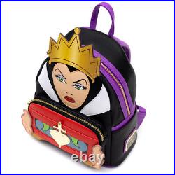 Loungefly Disney Snow White & Seven Dwarfs Evil Queen Cosplay Mini Backpack