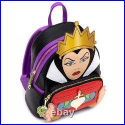 Loungefly Disney Snow White and Seven Dwarfs Evil Queen Cosplay Mini Backpack