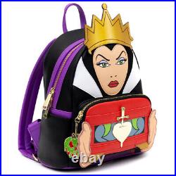 Loungefly Disney Snow White and Seven Dwarfs Evil Queen Cosplay Mini Backpack