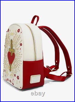 Loungefly Disney Snow White and the Seven Dwarfs Evil Queen Heart Mini Backpack