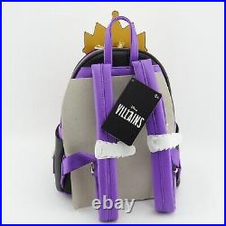 Loungefly Disney Snow White and the Seven Dwarfs Evil Queen Mini Backpack NWT