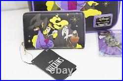 Loungefly Disney Snow White and the Seven Dwarfs Evil Queen and wallet