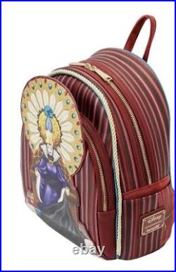 Loungefly Disney Snow White and the seven dwarfs Evil Queen Throne Mini Backpack