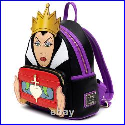 Loungefly Disney Snow White & the Seven Dwarfs Evil Queen Cosplay Mini Backpack