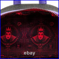 Loungefly Disney Villains Evil Queen Poison Apple Mini Backpack & Wallet