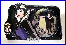 Loungefly Disney Villains Evil Queen Poison Apple Mini Backpack & Wallet