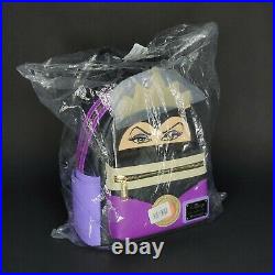 Loungefly Disney Villains Evil Queen Snow White Mini Backpack Figural (NEW)