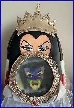 Loungefly Funkon 2021 Exclusive Snow White Evil Queen Mini Backpack Only