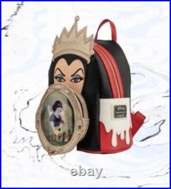 Loungefly Funkon 2021 Snow White Evil Queen Mini Backpack