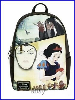Loungefly Nwt Dec Snow White/evil Queen Backpack Exclusive