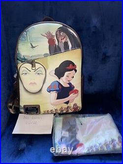Loungefly PALM Exclusive Snow White Evil Queen Mini Backpack and Coin Purse