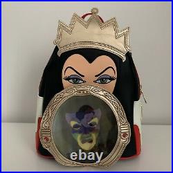 Loungefly Snow White Evil Queen 2021 Funkon Exclusive Mini Backpack with tags