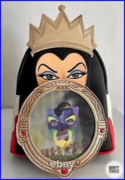 Loungefly Snow White Evil Queen Backpack ONLY 2021 Virtual Con Funkon Exclusive