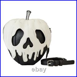 Loungefly Stitch Shoppe Evil Queen Black Poison Apple Crossbody Bag Dustbag NEW