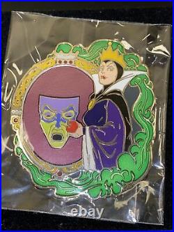 MAGIC MIRROR Villain Evil Queen LE 125 Disney Pin Diva Snow White Apple RARE HTF