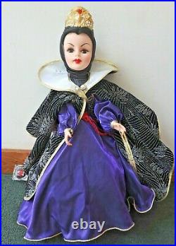 Madame Alexander Disney Evil Queen Doll 21 Inches Snow White Villian