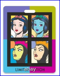 Mickeys of Glendale WDI DestinationD23 LE250 Snow White and Evil Queen 4 Pin Set
