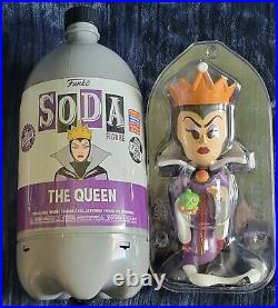 NEW 2023 WONDERCON FUNKO POP Con Sticker soda Disney Villains Evil Queen CHASE