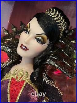 NEW Disney Evil Queen Snow White Midnight Masquerade Designer Doll LE IN HAND