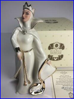 NEW Disney Lenox Box & COA The Empress of Evil, Snow White Evil Queen
