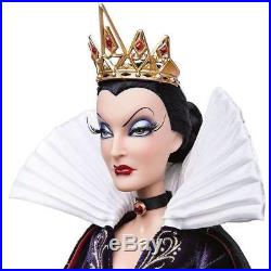 NEW Disney Snow White Evil Queen 17 LIMITED EDITION 4000 Collector Doll IN HAND