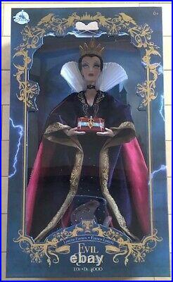 NEW Disney Snow White's Evil Queen Limited Edition LE Doll 17 NWT