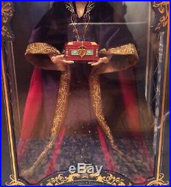 NEW Disney Store Evil Queen Doll 17 Limited LE Snow White Old Hag Witch Villain