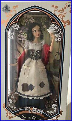 NEW Disney Store Evil Queen Snow White Prince Doll 17 Limited LE SET